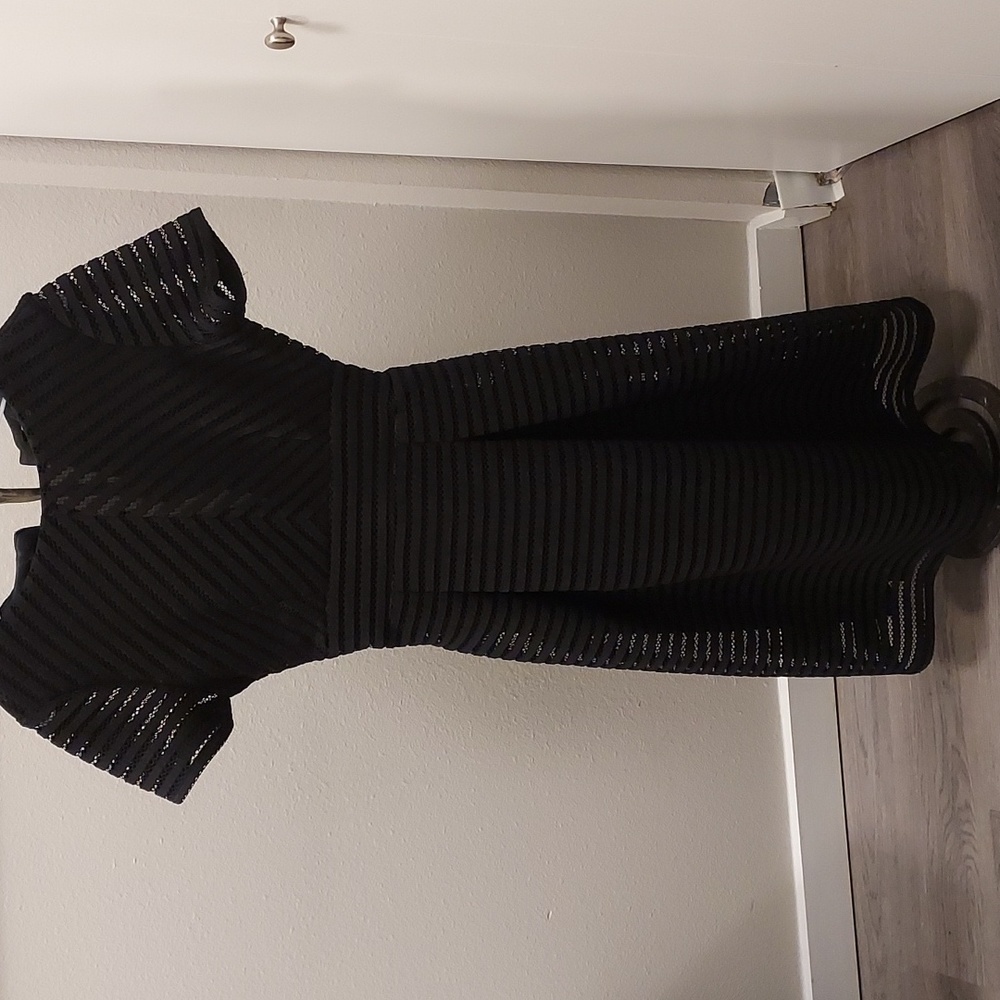 BooHoo Black lace dress US 4